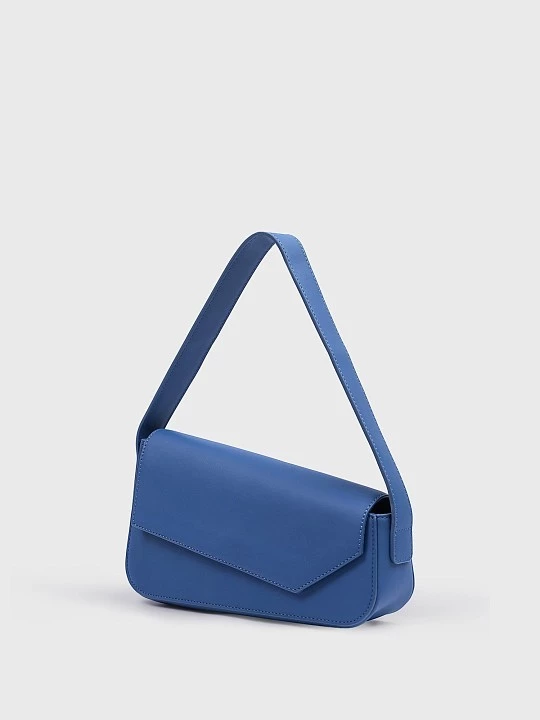 Асимметричная сумка синяя Elis арт. BG0060