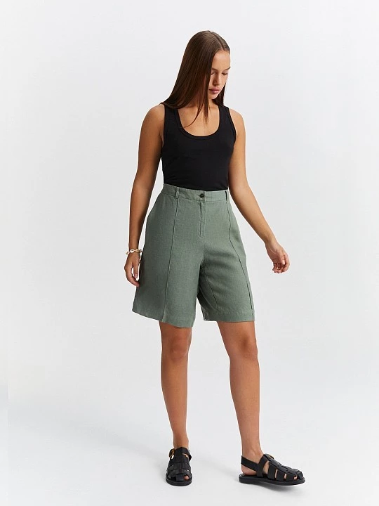 Шорты льняные со стрелками Lalis арт. SH0035