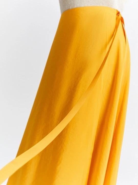 Яркая юбка на запах Lalis арт. SK0430