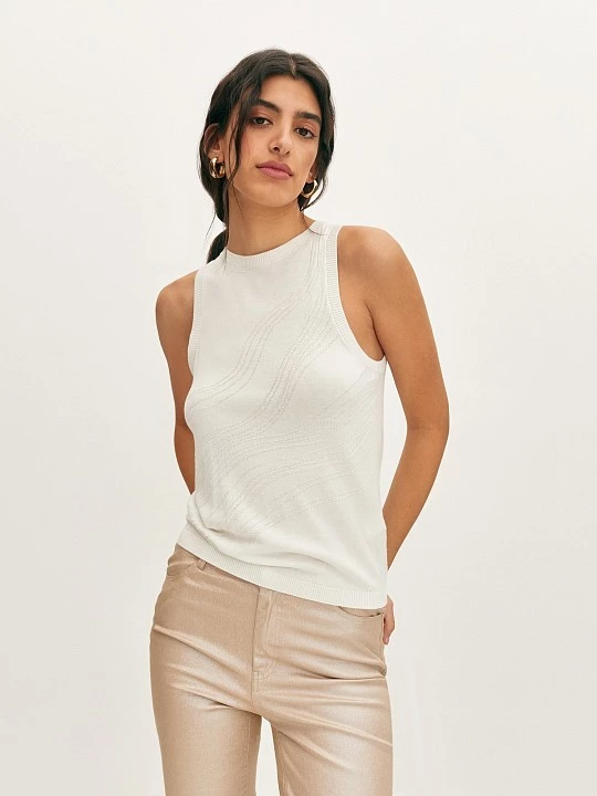 Топ вязаный с узором Elis арт. TP0040V