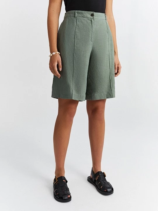 Шорты льняные со стрелками Lalis арт. SH0035