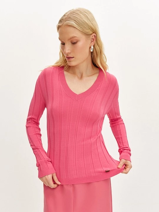 Блуза вязаная с V-вырезом  Elis арт. BL1254V