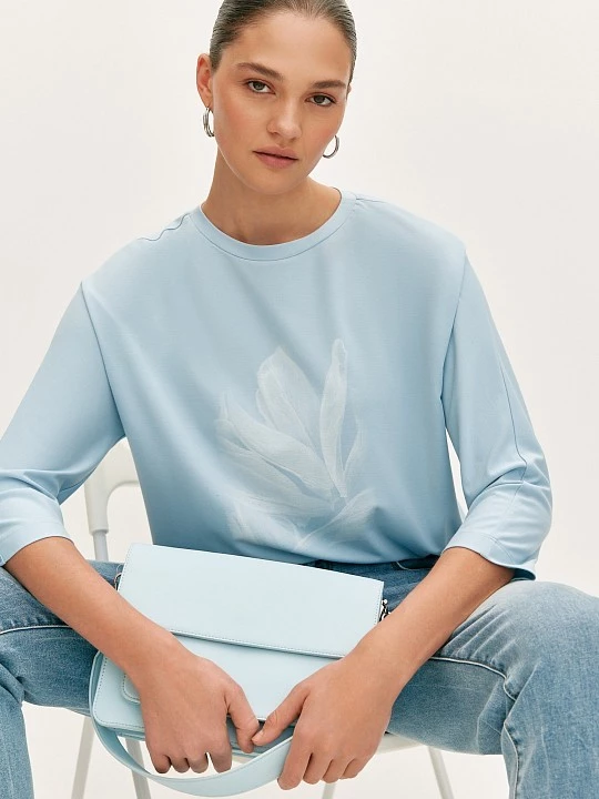 Сумка светло-голубая Elis арт. BG0070