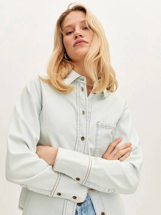 Джинсовая рубашка  Elis арт. BL0091Y1