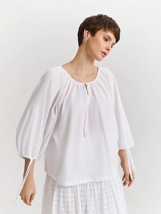 Блуза с объемными рукавами Elis арт. BL1375