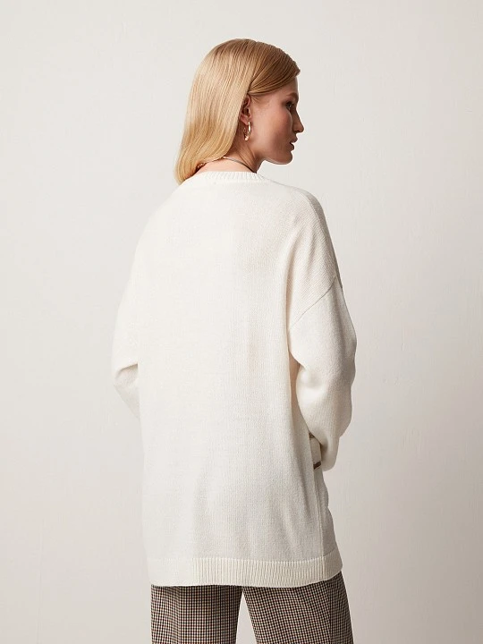 Пуловер с декором пайетками Elis арт. JM0063V