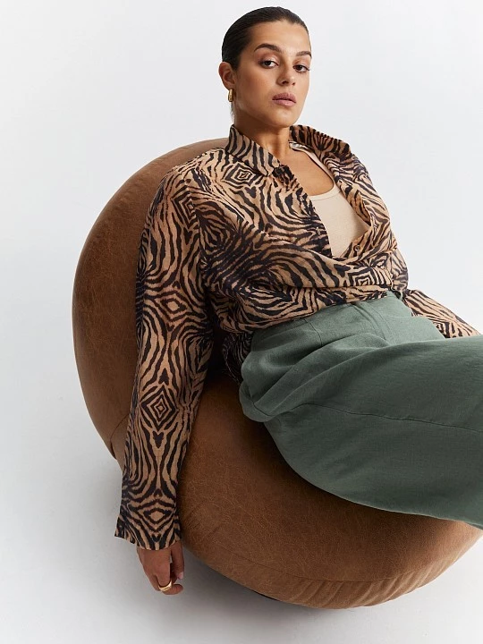 Блуза с абстрактным принтом Lalis арт. BL1344