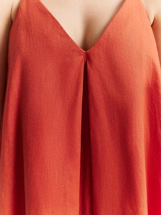 Платье льняное на бретелях Elis арт. DR0747