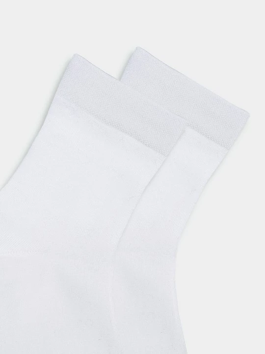 Белые хлопковые носки Elis арт. SO0008
