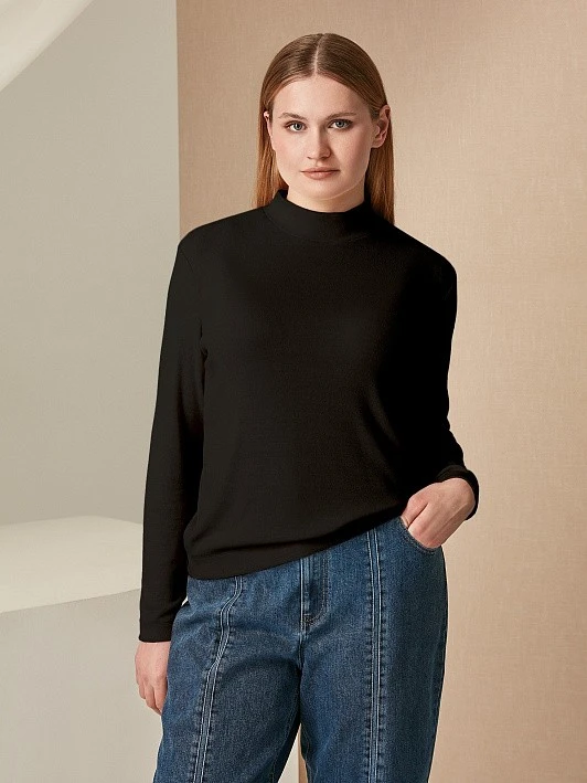 sueter color negro